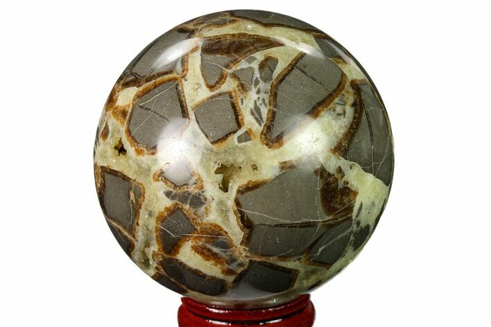 Polished Septarian Sphere - Utah #167610